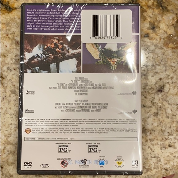 Goonies and Gremlins 2 Film DVD Collection - Picture 2 of 2